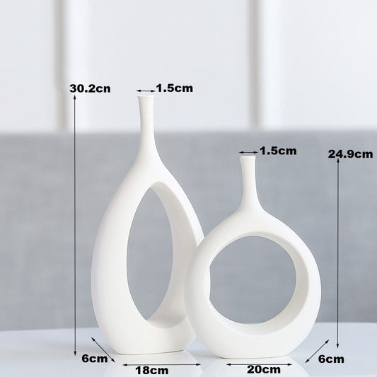 ScandiBloom™ White Vase