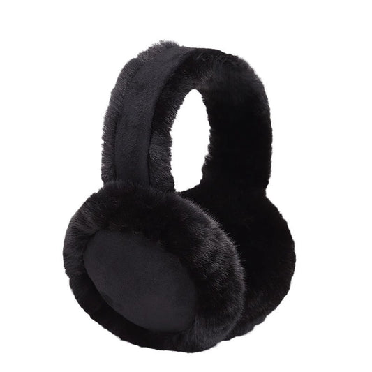 Soft Plush Earmuff Scarf Gloves Set – Cozy Winter Accessory