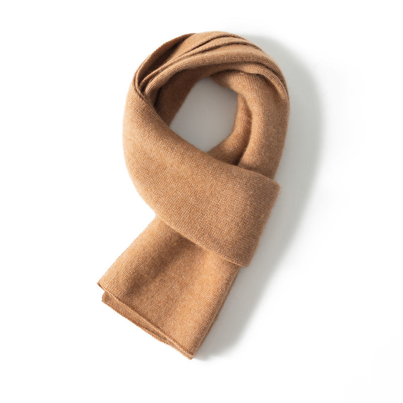 Unisex Cashmere Wool Scarf – Winter Luxury Warm Shawl