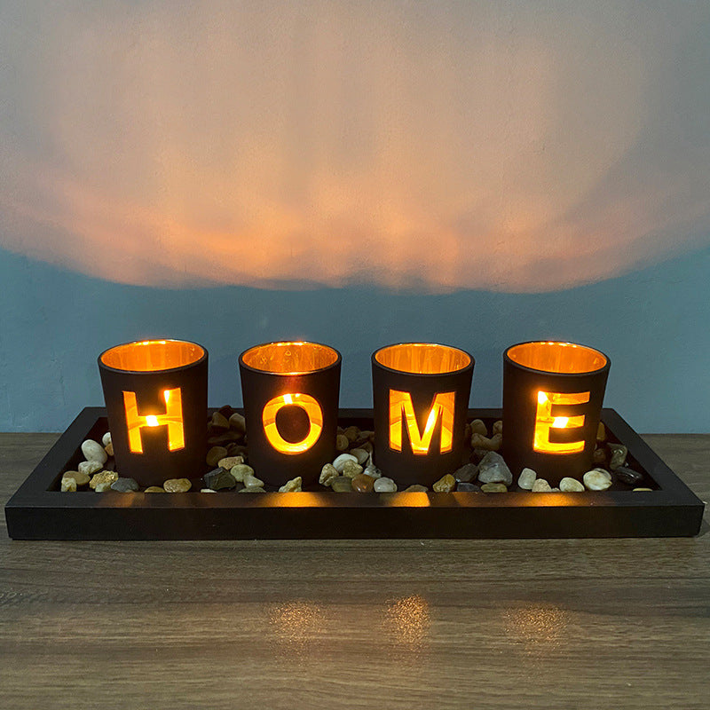 IllumaWords™ Glass Candle Set