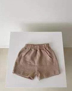 Baby Summer Clothes – Solid Color T-Shirt & Casual Pants Set