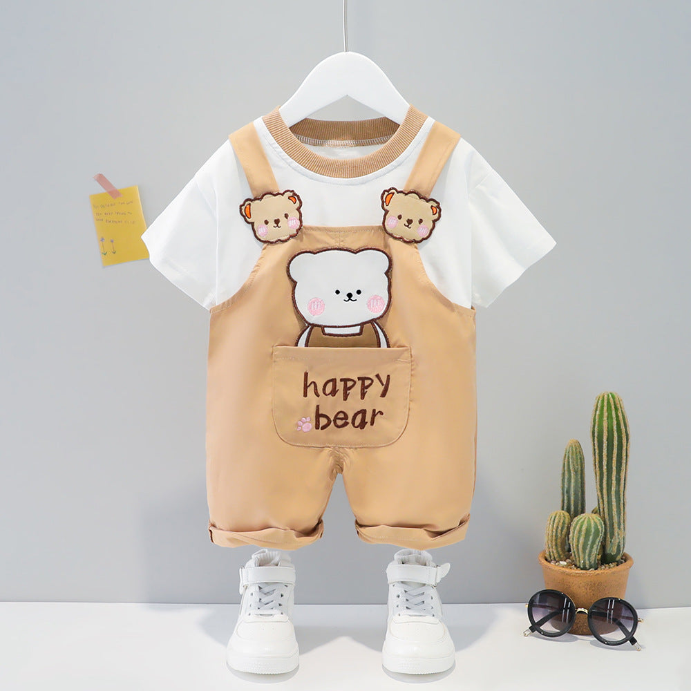 HappyCub Cartoon Overalls