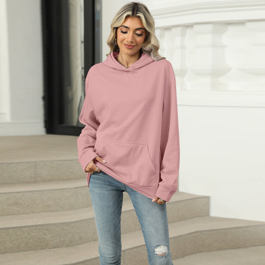 Oversized Hoodie for Women – Casual Pullover with Pocket