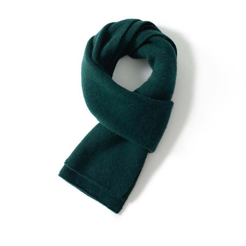 Unisex Cashmere Wool Scarf – Winter Luxury Warm Shawl