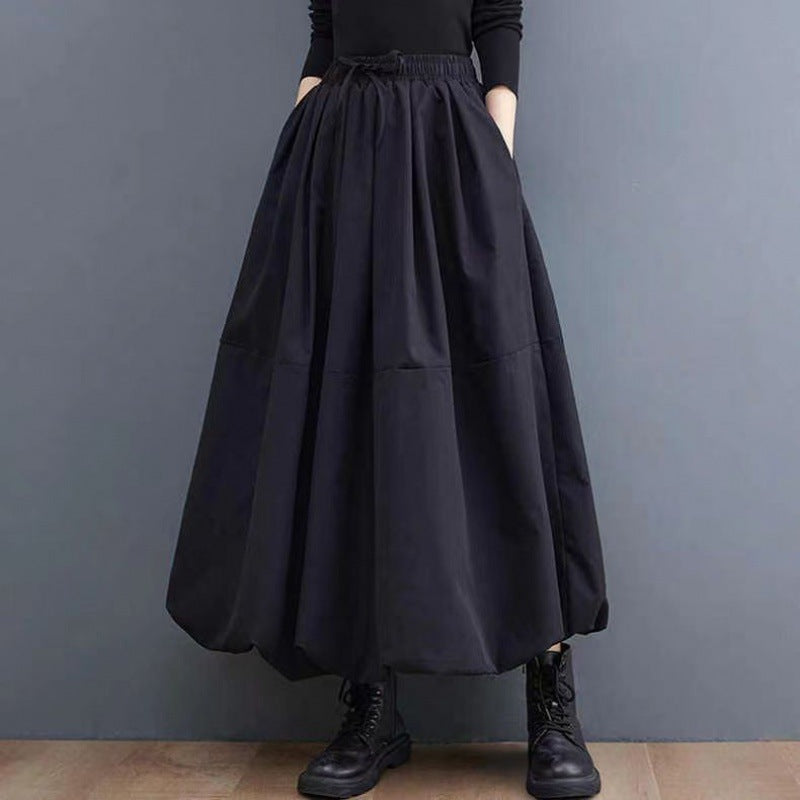 Elegant Solid Skirt for Women – Trendy New Fashion