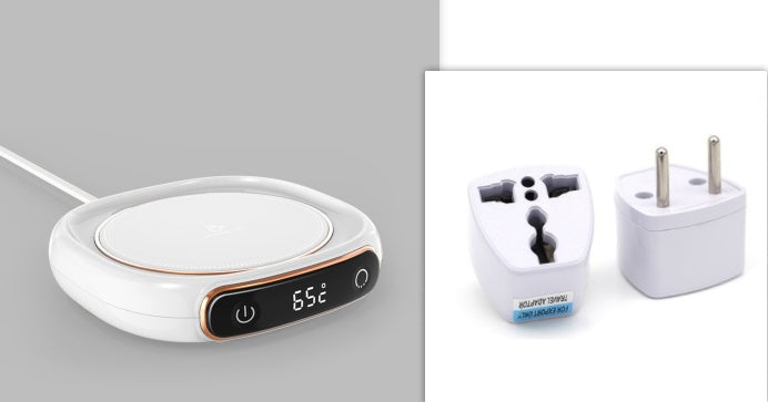 Smart Coffee Mug Warmer – Constant Temperature Heating Coaster for Desk