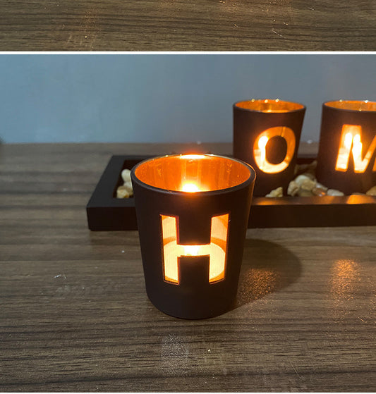 IllumaWords™ Glass Candle Set