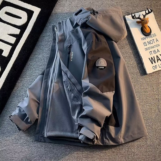 Versatile Outdoor Men’s Jacket – Trendy Fashion Coat