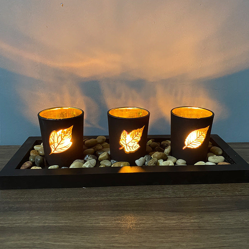 IllumaWords™ Glass Candle Set