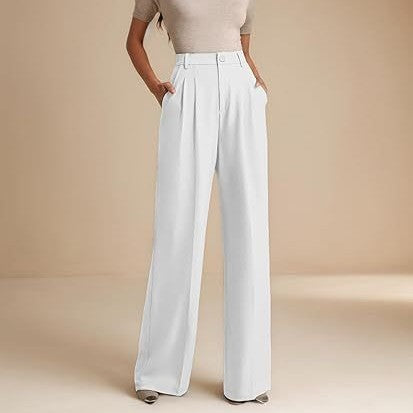 Elegance High-Waist Women’s Suit Pants