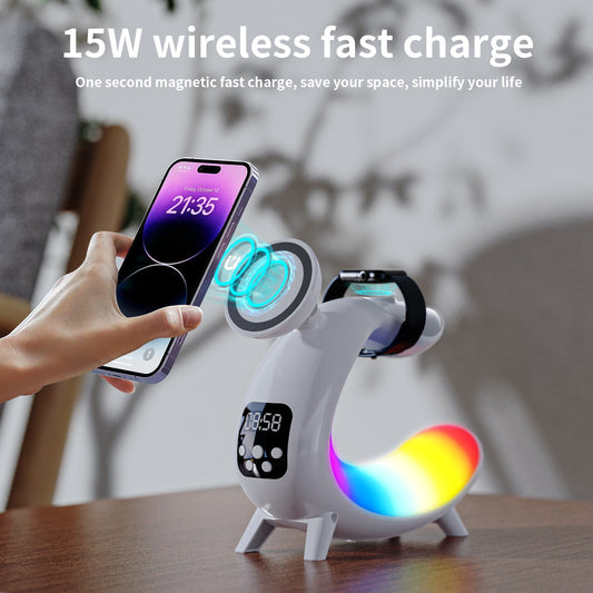 ChargeGlow™ Wireless Bedside Lamp