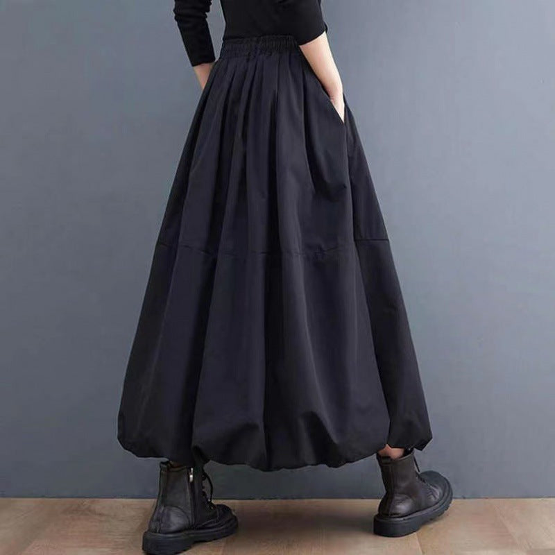 Elegant Solid Skirt for Women – Trendy New Fashion
