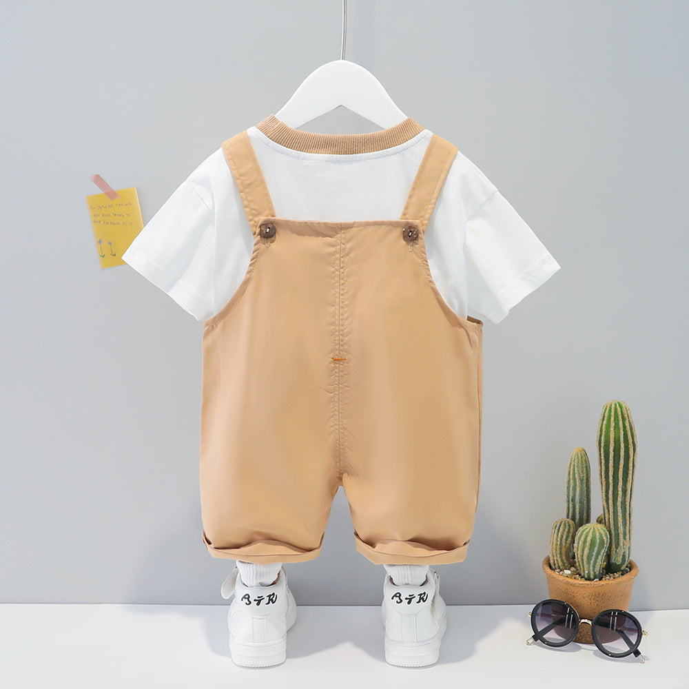 HappyCub Cartoon Overalls