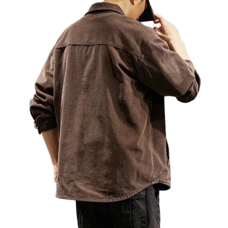 Loose-Fit Warm Denim Jacket – Everyday Fashion Outerwear