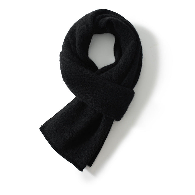 Unisex Cashmere Wool Scarf – Winter Luxury Warm Shawl