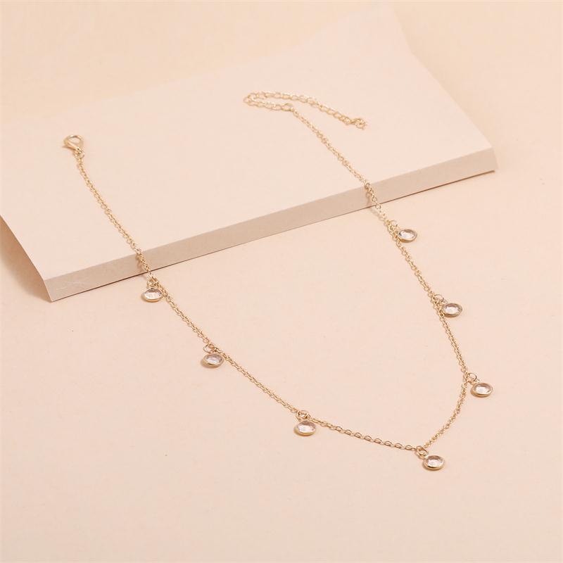 Delicate Little Diamond Necklace for Women