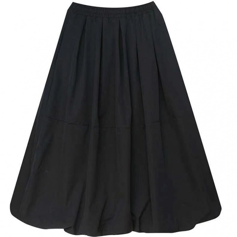 Elegant Solid Skirt for Women – Trendy New Fashion