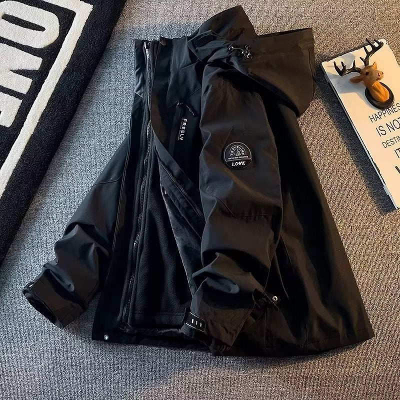 Versatile Outdoor Men’s Jacket – Trendy Fashion Coat