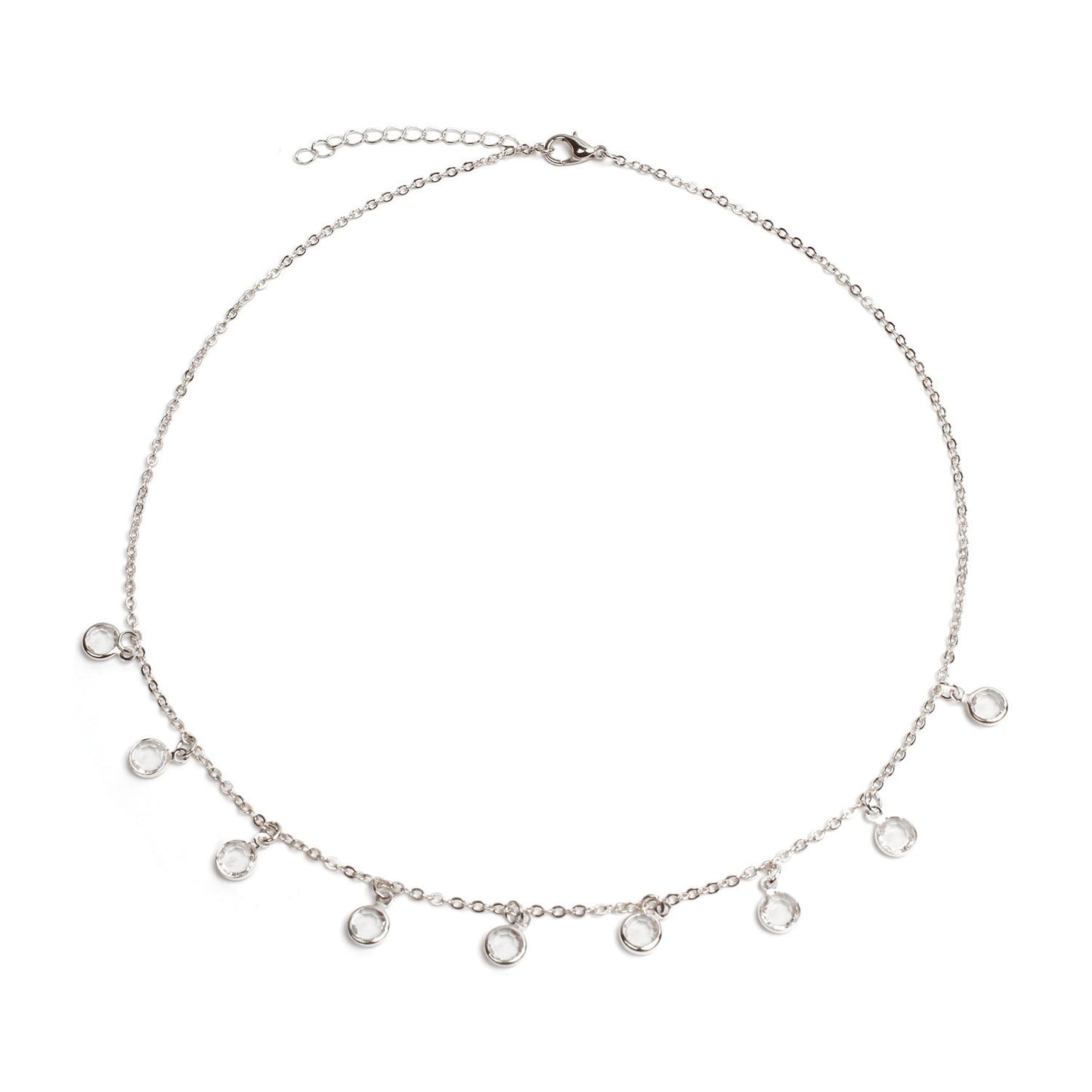 Delicate Little Diamond Necklace for Women