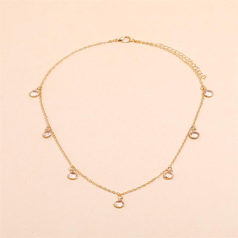 Delicate Little Diamond Necklace for Women