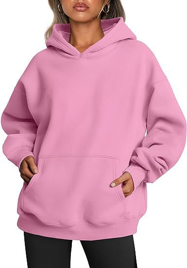 Trendy Solid Color Hoodie – Women’s Streetwear Style