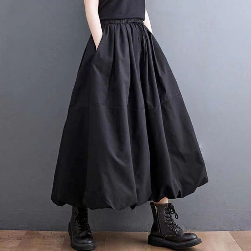 Elegant Solid Skirt for Women – Trendy New Fashion