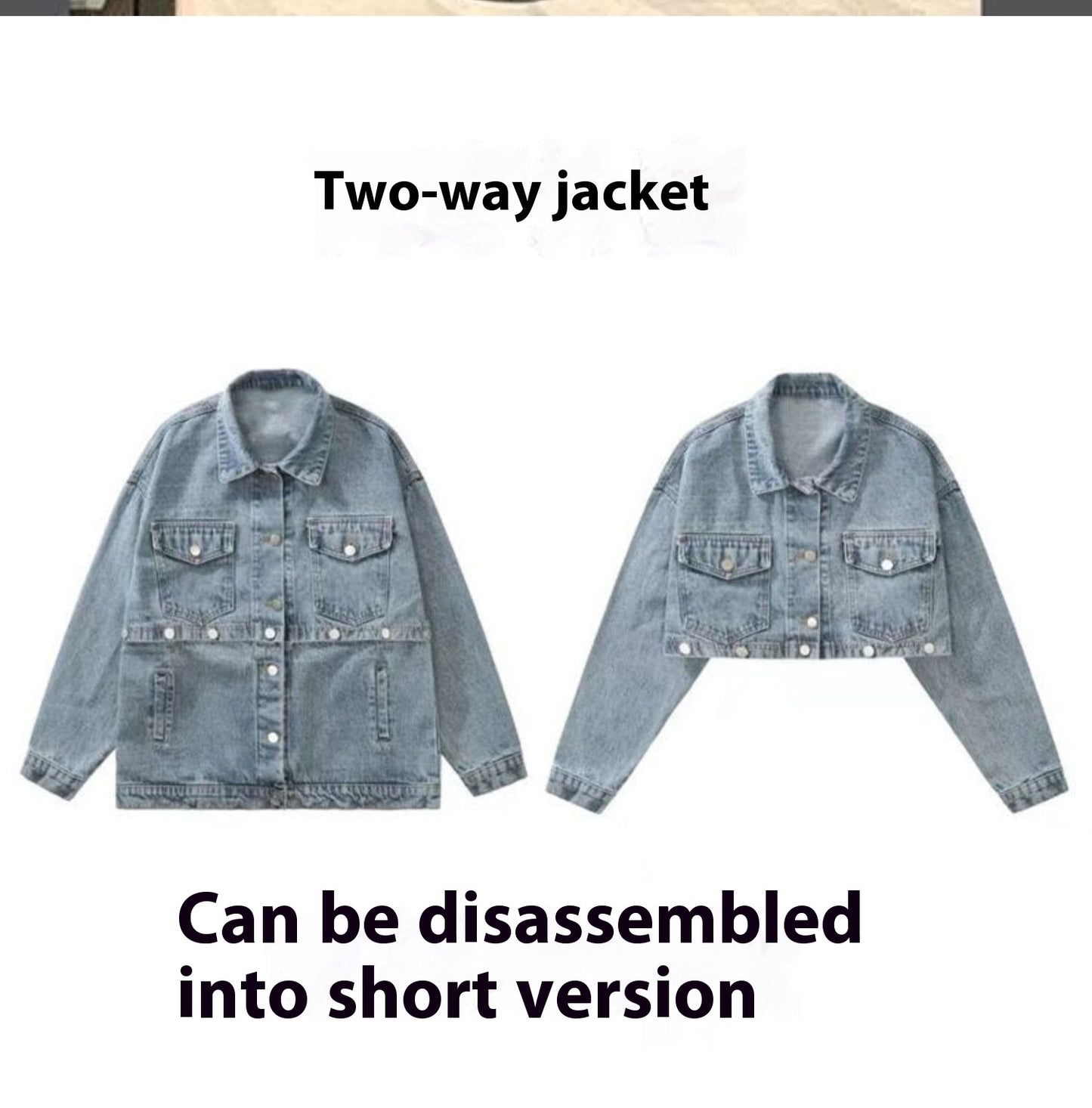 Denimiq Detach Jacket