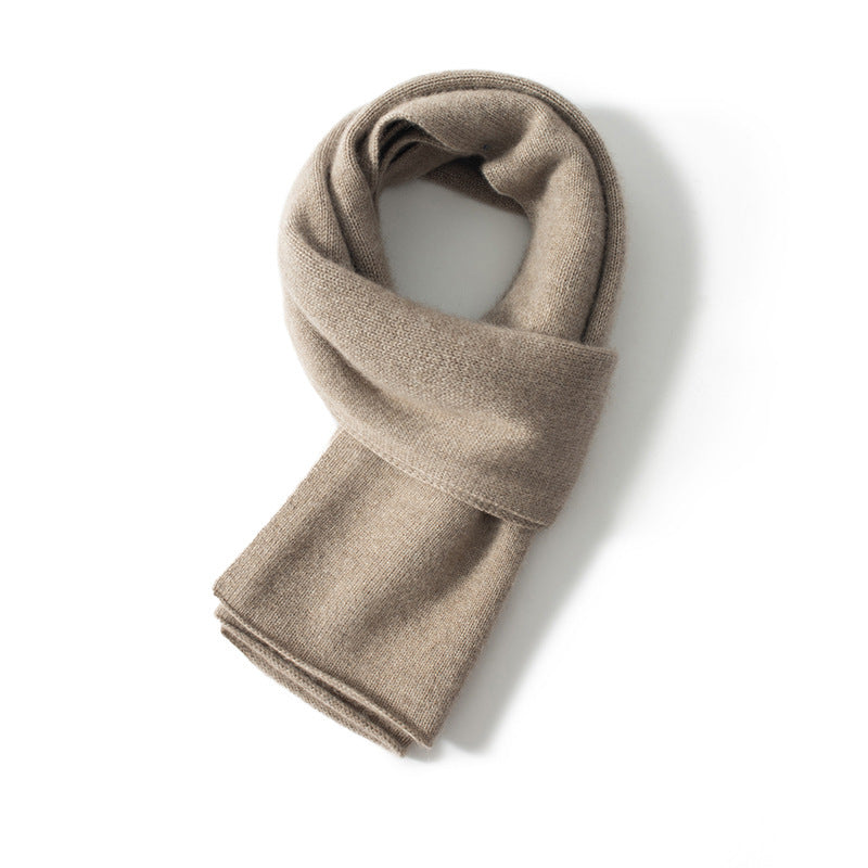 Unisex Cashmere Wool Scarf – Winter Luxury Warm Shawl
