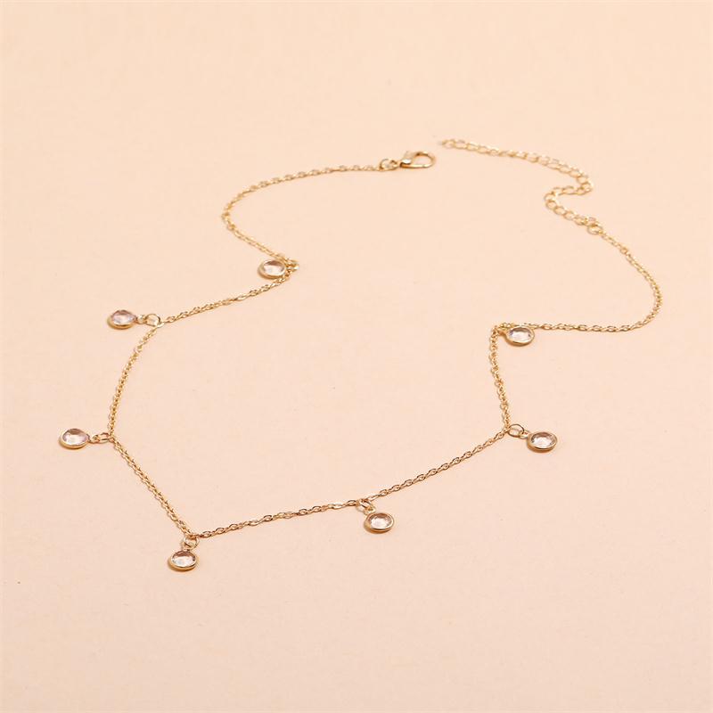 Delicate Little Diamond Necklace for Women