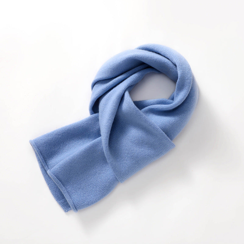 Unisex Cashmere Wool Scarf – Winter Luxury Warm Shawl